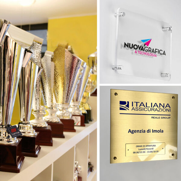Targhe e Gadget per Premiazioni Sportive