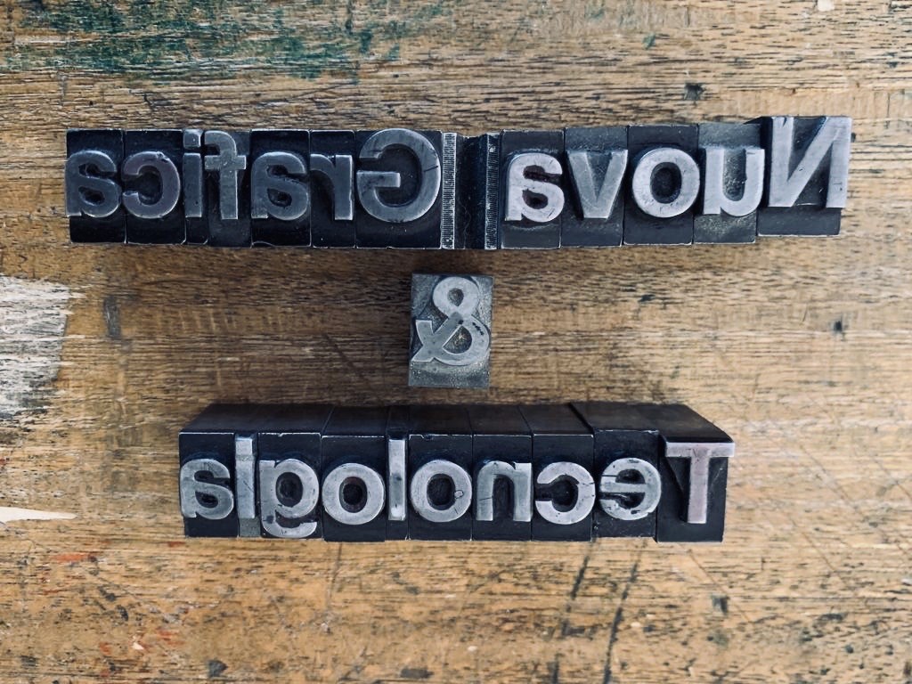 caratteri nuova grafica e tecnologia