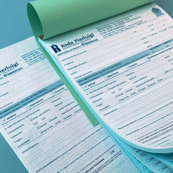 Blocchi in Carta Copiativa